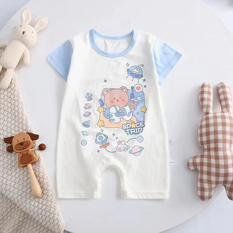 2023 Infant Climbing Clothes Cotton Summer Boys Girls Baby Thin Short Sleeved Children's Onesie
2023 Infant Climbing Clothes Cotton Summer Boys Girls Baby Thin Short Sleeved Children's Onesie