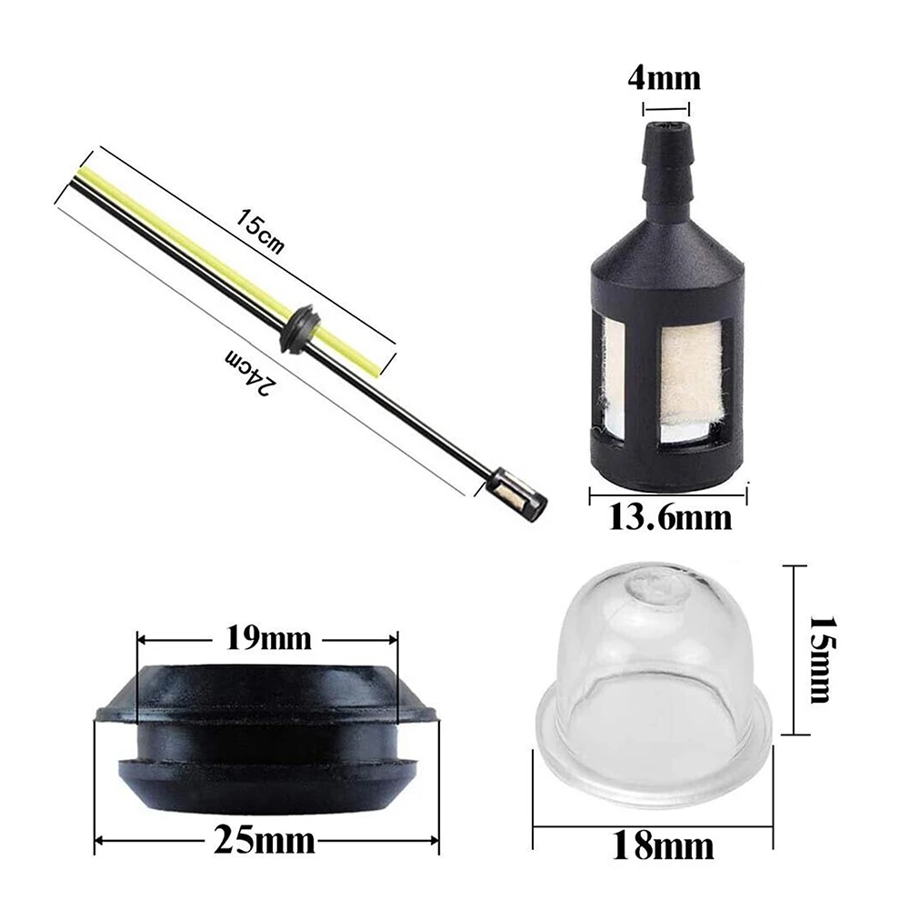 Durable Fuel Line Kits Fuel Filter Filter Fine Workmanship Fuel Line Hose Pipe Snipper Line Tank Kit Trimmer Cutter
Durable Fuel Line Kits Fuel Filter Filter Fine Workmanship Fuel Line Hose Pipe Snipper Line Tank Kit Trimmer Cutter