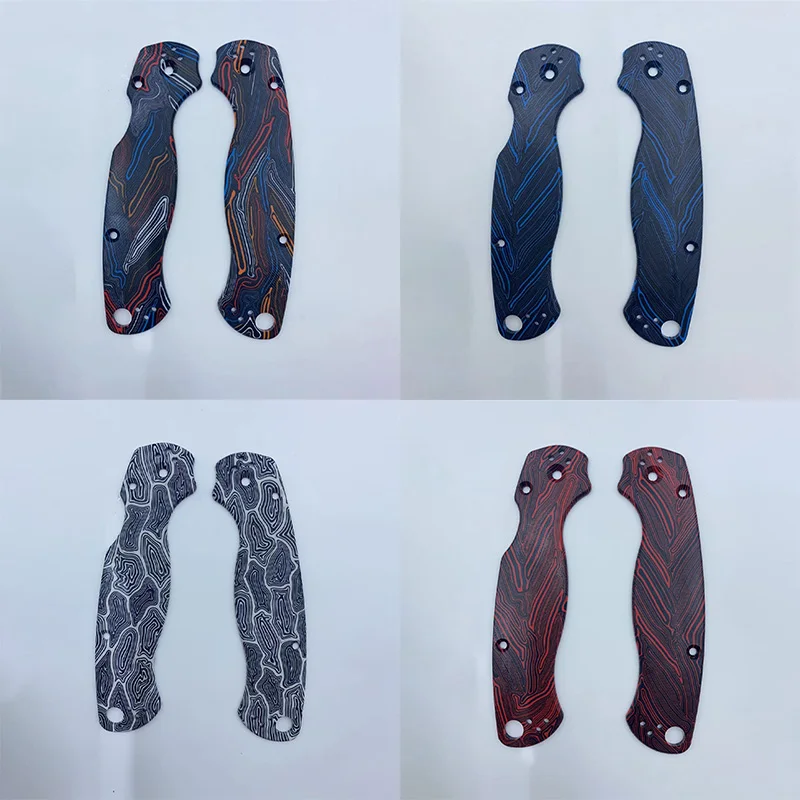 7 Damascus Patterns Custom G10 Knife Handle Patches Scales For Spyderco C81 Paramilitary2 Para2 Knives DIY Make Accessories Part
7 Damascus Patterns Custom G10 Knife Handle Patches Scales For Spyderco C81 Paramilitary2 Para2 Knives DIY Make Accessories Part