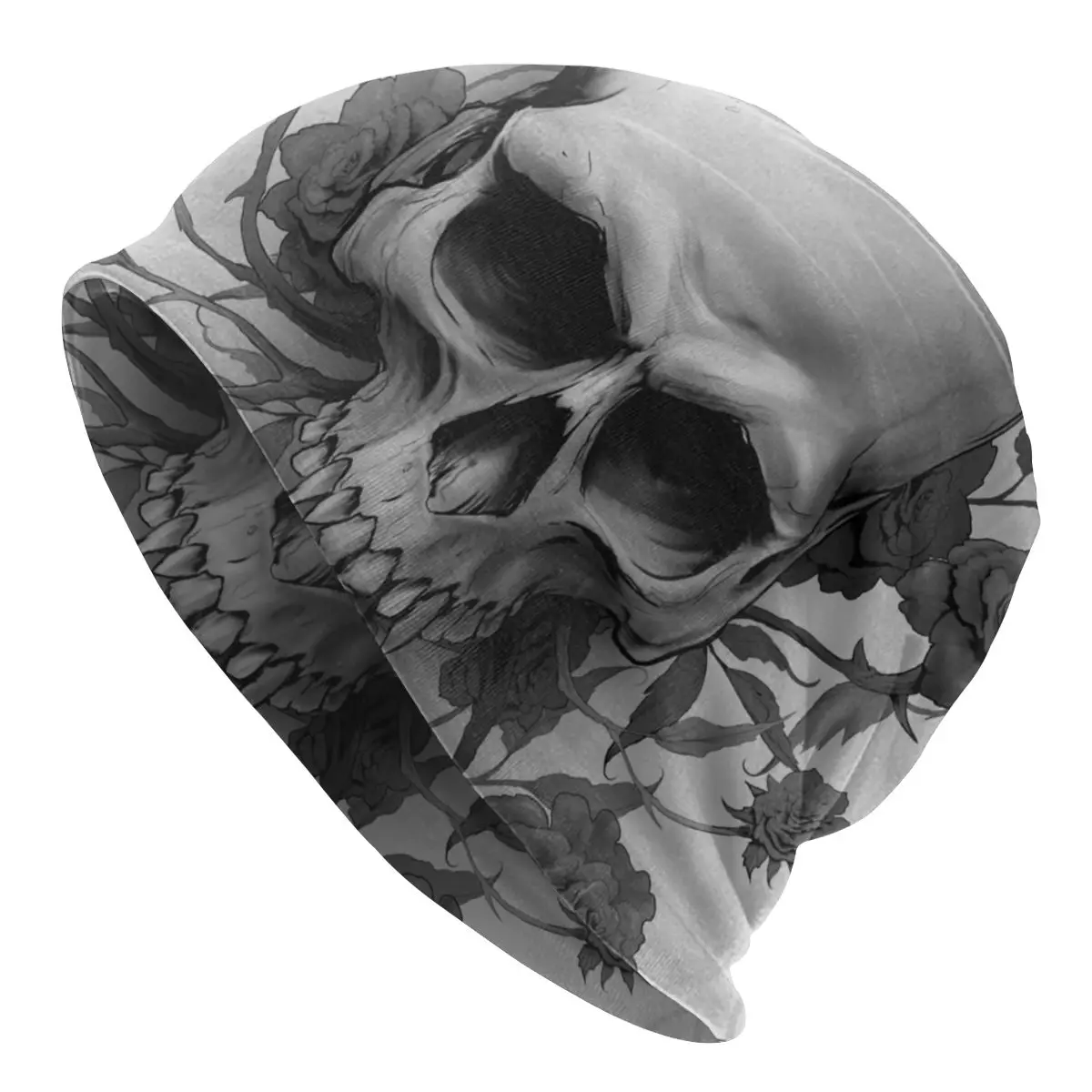Dark Gothic Floral Skullies Beanies Hats Rose Skull Hip Hop Unisex Street Caps Warm Dual-use Bonnet Knitting Hats
Dark Gothic Floral Skullies Beanies Hats Rose Skull Hip Hop Unisex Street Caps Warm Dual-use Bonnet Knitting Hats