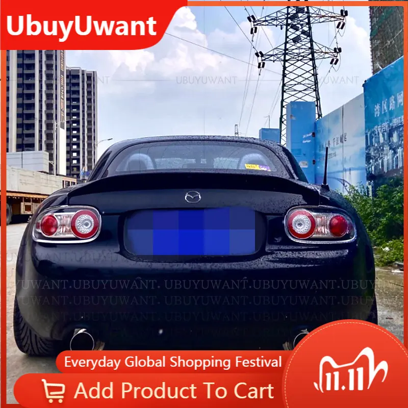 UBUYUWANT For MX5 NC NCEC Roster Miata EPA Type 3 2009-2015 Carbon Fiber Rear Trunk Spoiler Tail Boot Lip Wing Car Styling
UBUYUWANT For MX5 NC NCEC Roster Miata EPA Type 3 2009-2015 Carbon Fiber Rear Trunk Spoiler Tail Boot Lip Wing Car Styling