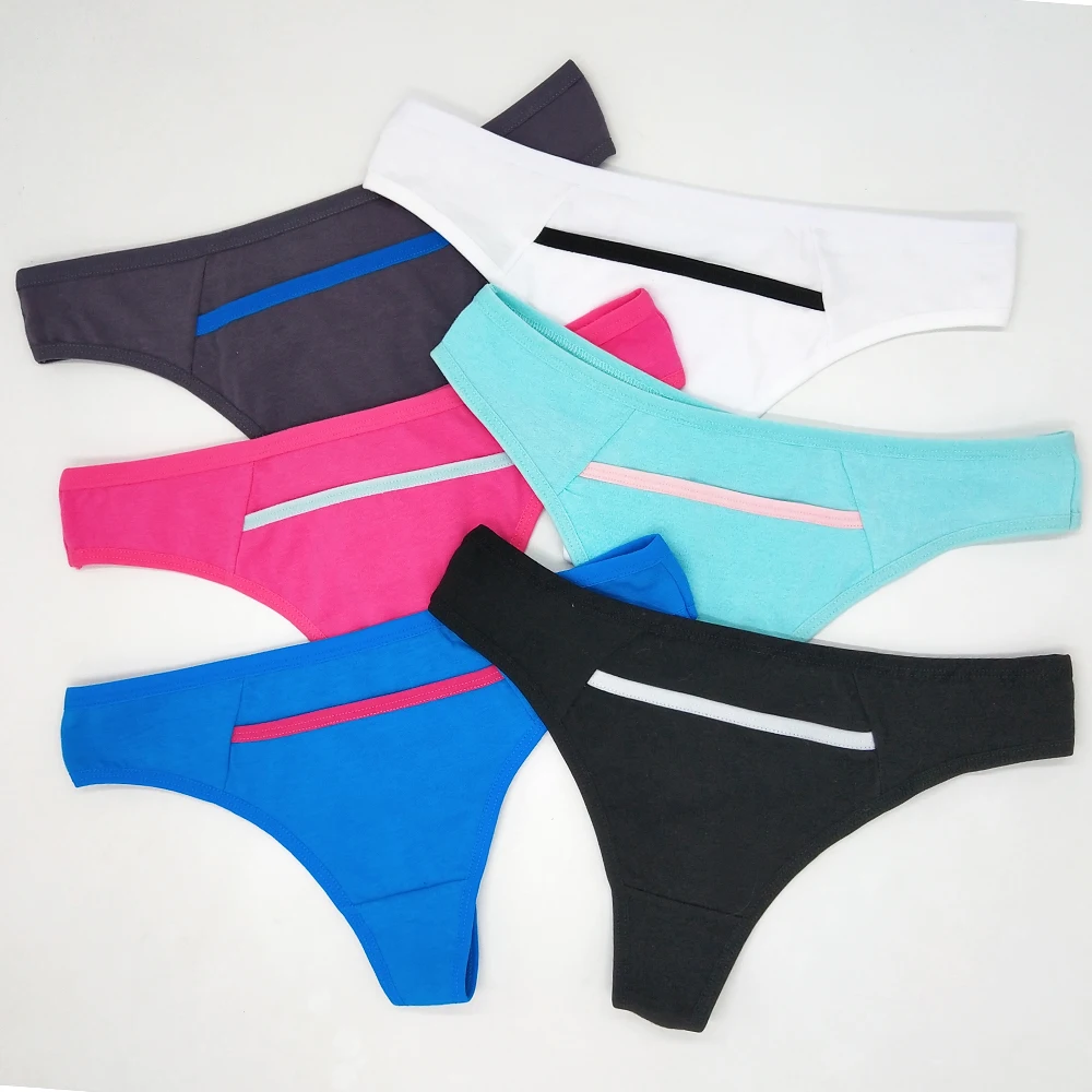 12Pcs/Pack Thongs Women Underwear Cotton T-Back Underpants Female Panties Sexy Lingerie Femme Girls Breathable G-String Pocket
12Pcs/Pack Thongs Women Underwear Cotton T-Back Underpants Female Panties Sexy Lingerie Femme Girls Breathable G-String Pocket