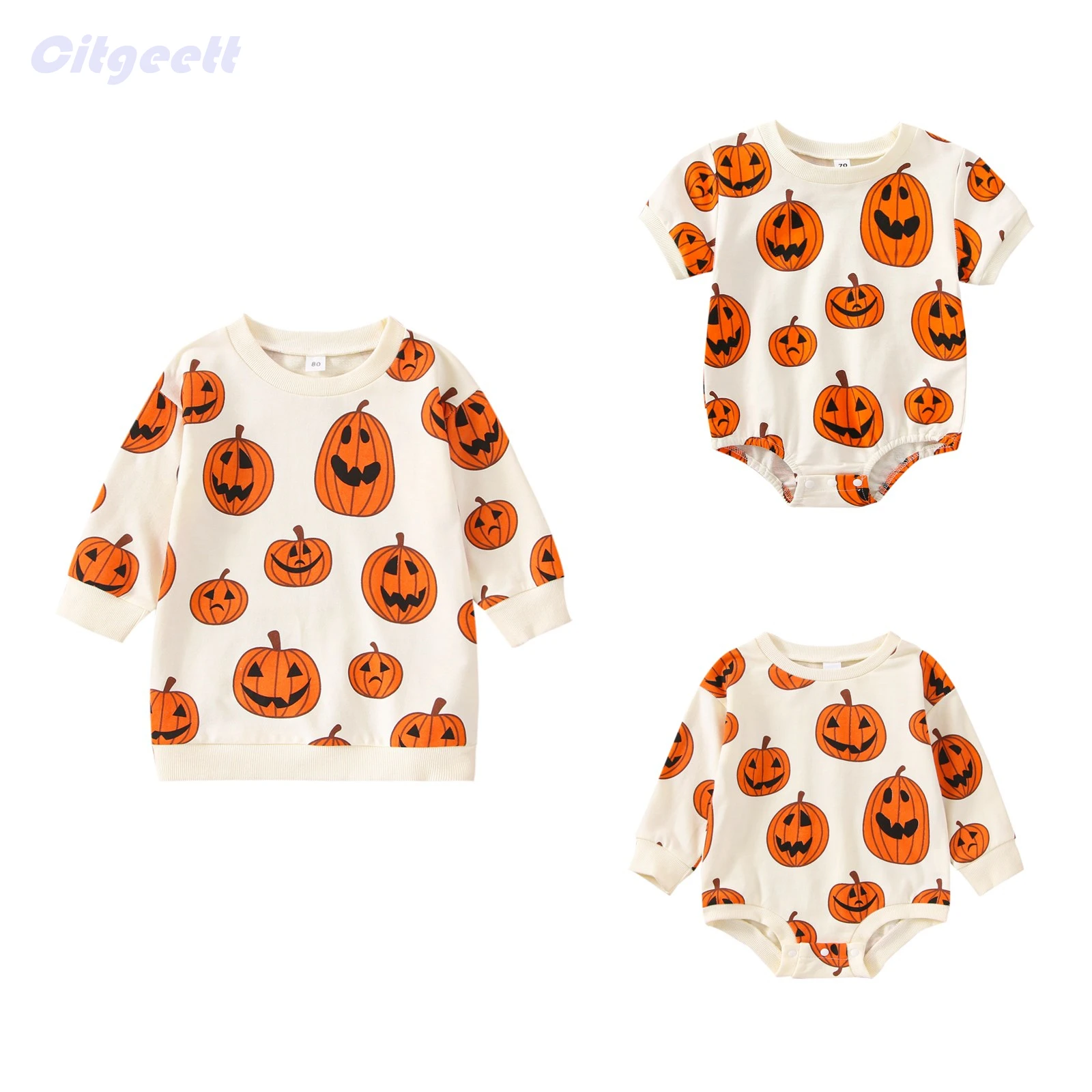TR Autumn Halloween Kids Girls Boys Outfits Pumpkin Print Long Sleeves Tops Swaetshirts Festival Fall Clothes
TR Autumn Halloween Kids Girls Boys Outfits Pumpkin Print Long Sleeves Tops Swaetshirts Festival Fall Clothes