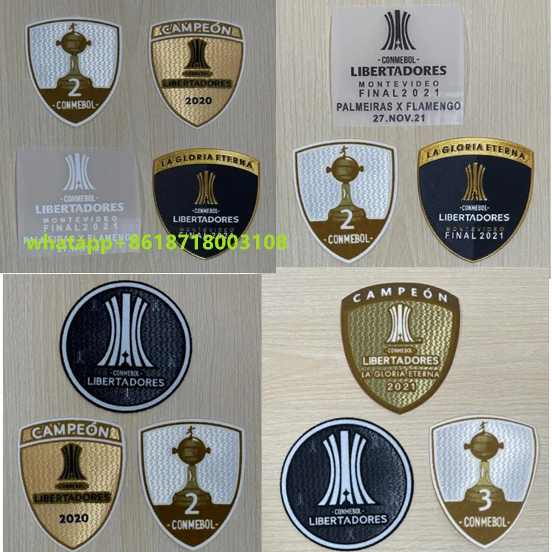 2021 FINAL COPA LIBERTADORES PATCH SET PALMEIRAS vs FLAMENGO match detail trophy 2 trophy 3 2021 champion patch
2021 FINAL COPA LIBERTADORES PATCH SET PALMEIRAS vs FLAMENGO match detail trophy 2 trophy 3 2021 champion patch