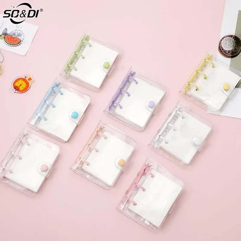 Mini Binder Notebook Diary Journal Kawaii Korean Stationery Notebook Notepad Photocard Scrapbooking Cute Office School Supplies
Mini Binder Notebook Diary Journal Kawaii Korean Stationery Notebook Notepad Photocard Scrapbooking Cute Office School Supplies
