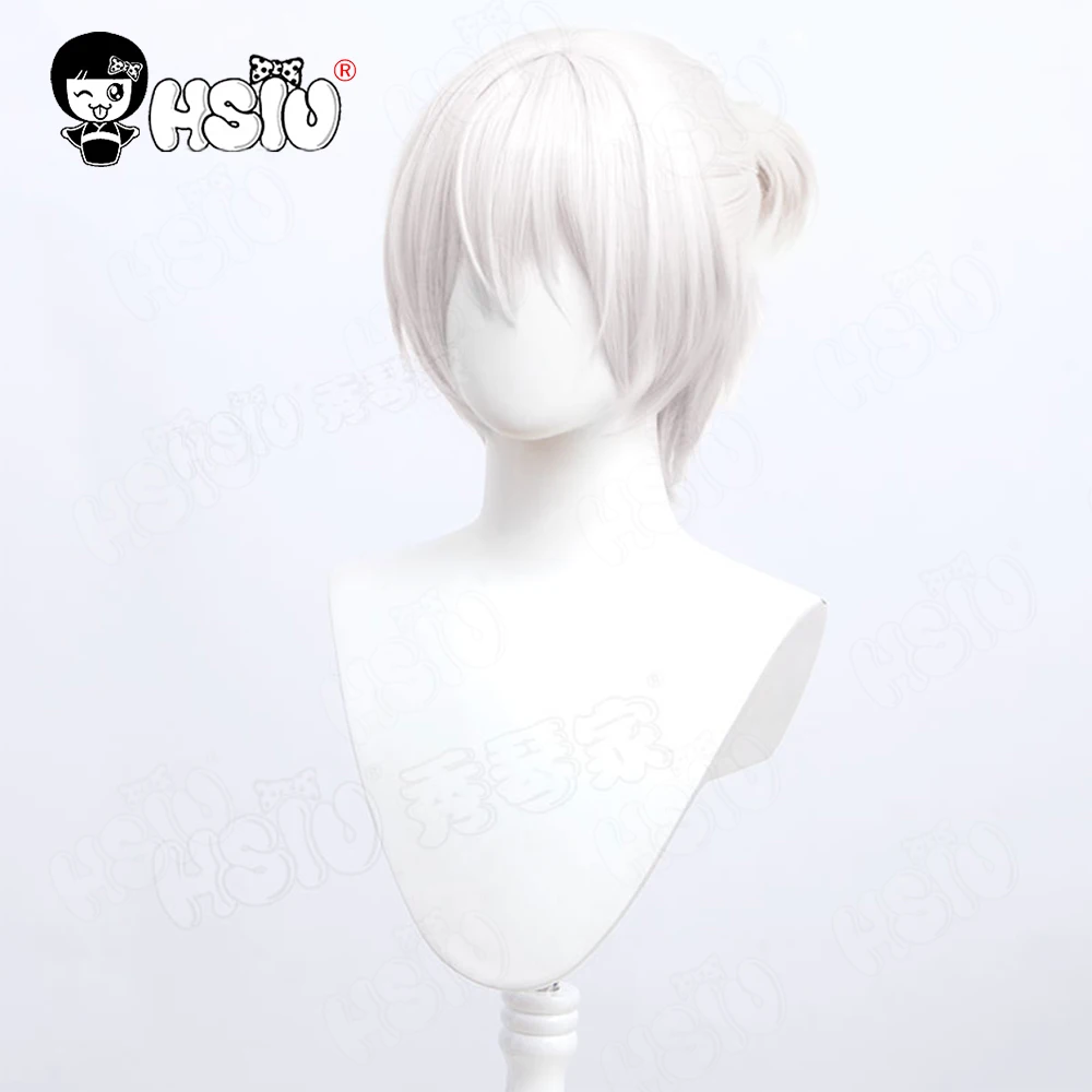Sariel Cosplay Wig Fiber synthetic wig Game Light and Night cosplay「HSIU 」Pale silvery white short hair Light and Night Wig
Sariel Cosplay Wig Fiber synthetic wig Game Light and Night cosplay「HSIU 」Pale silvery white short hair Light and Night Wig