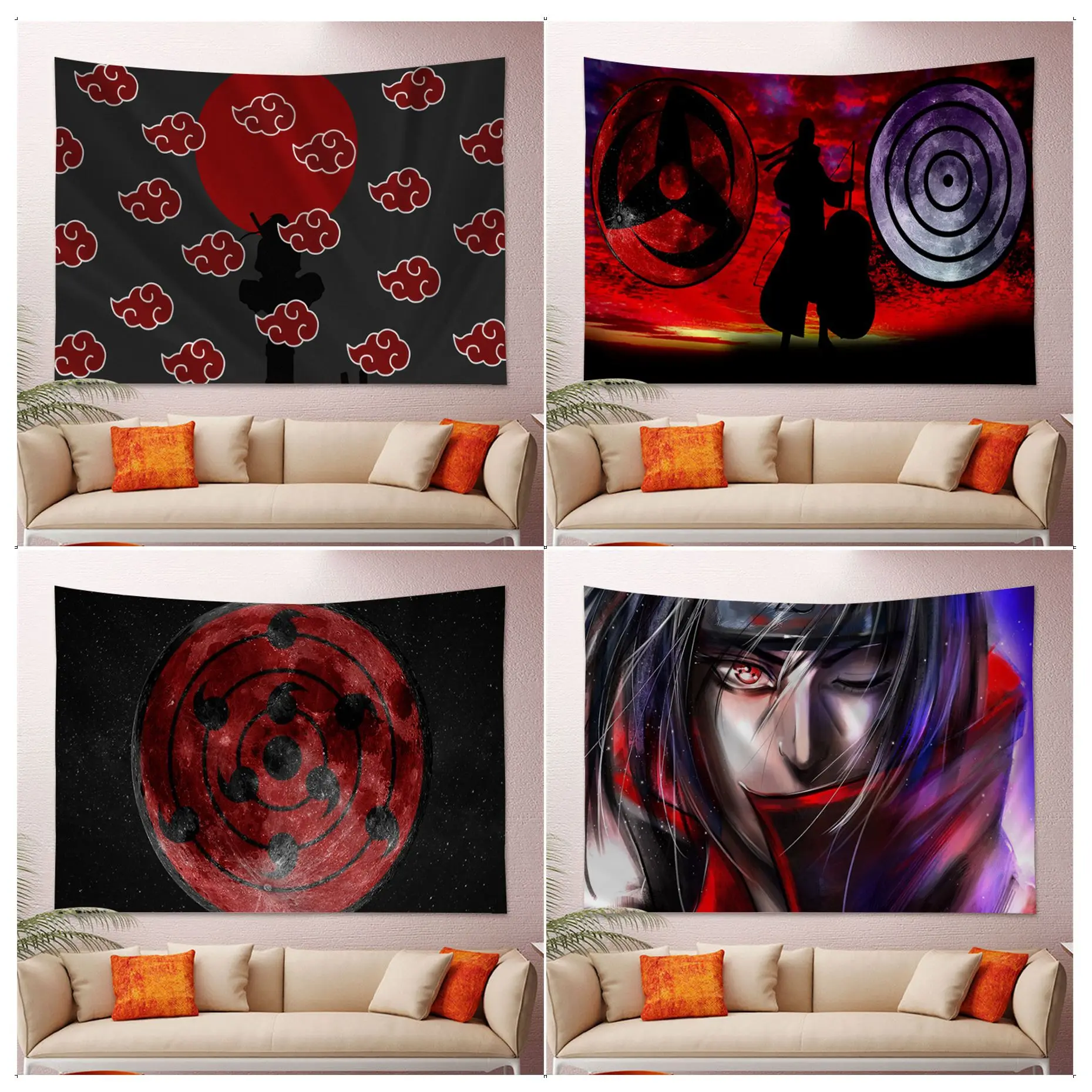 BANDAI Naruto Akatsuki Anime Tapestry Hanging Tarot Hippie Wall Rugs Dorm Art Home Decor
BANDAI Naruto Akatsuki Anime Tapestry Hanging Tarot Hippie Wall Rugs Dorm Art Home Decor