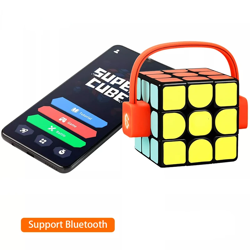 GiiKER Magic Cube Support Bluetooth 3x3 Professional Fun Puzzle Games App Timing Interactive Teaching Fidget Kids Children's Toy
GiiKER Magic Cube Support Bluetooth 3x3 Professional Fun Puzzle Games App Timing Interactive Teaching Fidget Kids Children's Toy