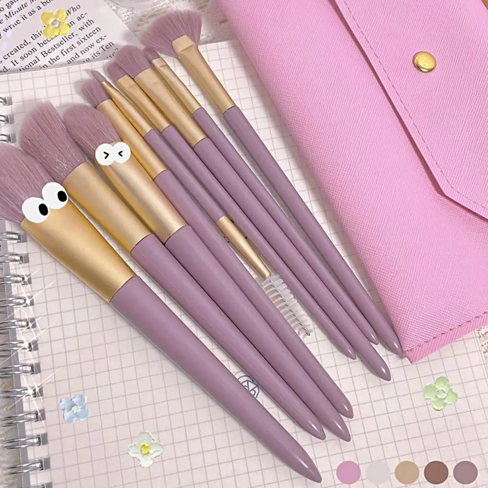 1 Set Makeup Brush Set Lint-free Soft Dense Bristles Cosmetic Applicator Eye Shadow Nose Shadow Lip Eyebrow Brushes Set
1 Set Makeup Brush Set Lint-free Soft Dense Bristles Cosmetic Applicator Eye Shadow Nose Shadow Lip Eyebrow Brushes Set
