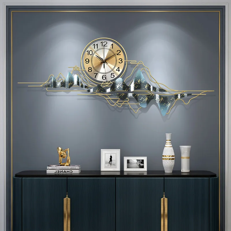 European Creative Wall Clock Pendant Iron Watch Wall Decorations Living Room Ornament
European Creative Wall Clock Pendant Iron Watch Wall Decorations Living Room Ornament