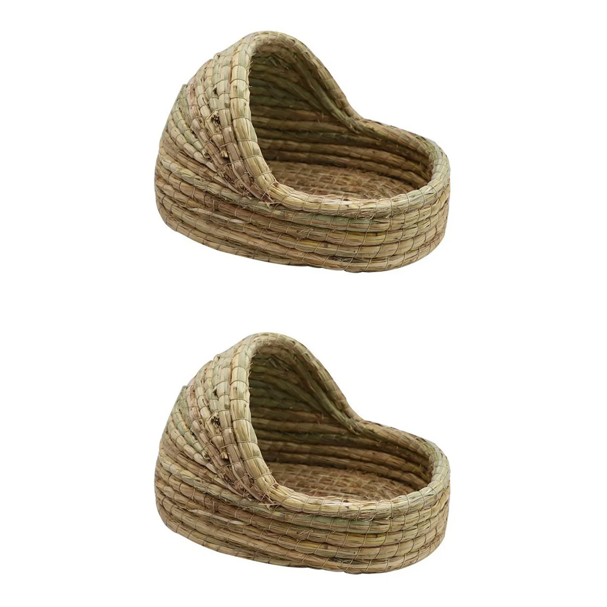2pcs Hamster Woven Nest Hamster Sleep Nest Small Pet Nest Straw Woven Sleeping Bed for Small Pets
2pcs Hamster Woven Nest Hamster Sleep Nest Small Pet Nest Straw Woven Sleeping Bed for Small Pets