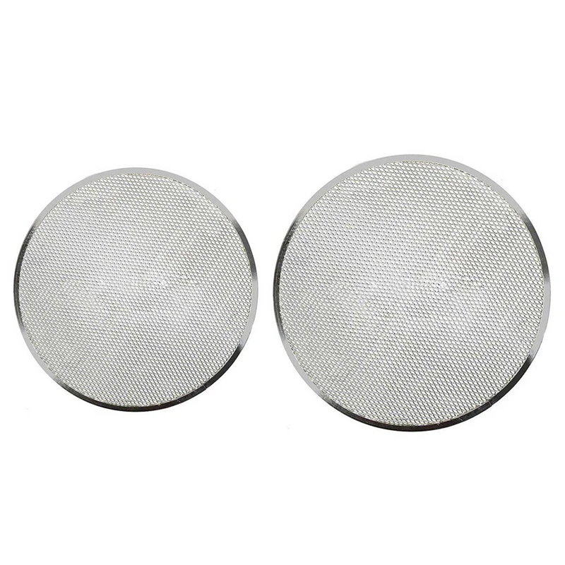 2Pcs Professional Round Pizza Oven Baking Tray Barbecue Grate Nonstick Mesh Net(9 Inch&8 Inch)
2Pcs Professional Round Pizza Oven Baking Tray Barbecue Grate Nonstick Mesh Net(9 Inch&8 Inch)