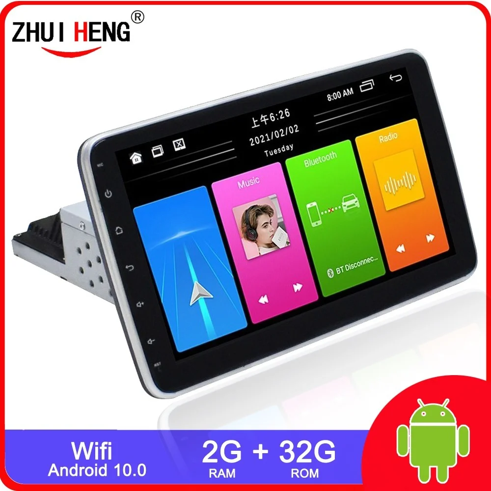 1DIN 360° Rotatable car radio Android 10 Wifi Bluetooth WiFi GPS Navigation Carplay Android Auto radio bluetooth car multimedia
1DIN 360° Rotatable car radio Android 10 Wifi Bluetooth WiFi GPS Navigation Carplay Android Auto radio bluetooth car multimedia