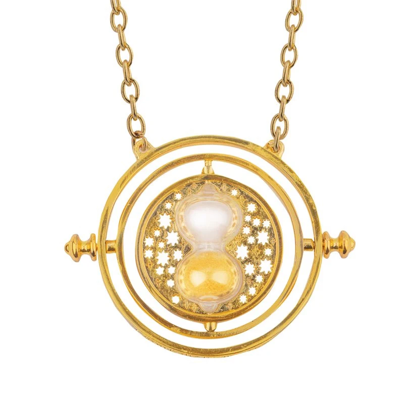 The Magic World Time Turner Exquisite hourglass necklace An important item in the fantasy series to save the main character
The Magic World Time Turner Exquisite hourglass necklace An important item in the fantasy series to save the main character