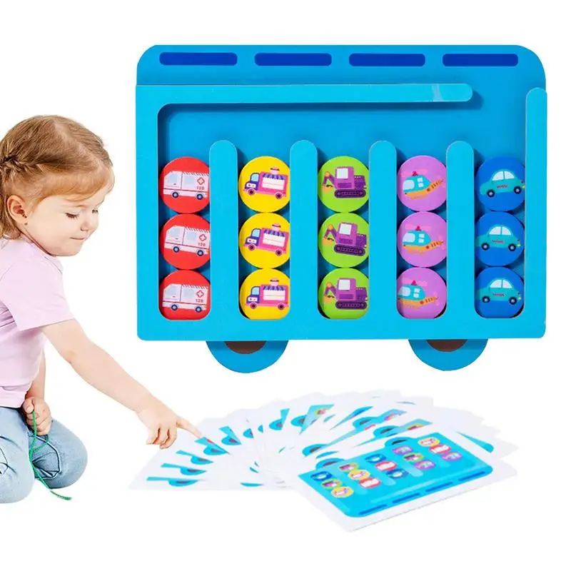 Slide Puzzles For Kids Shape Color Matching Puzzle Double-sided Preschool Learning Montessori Educational Toys For Boys Girls
Slide Puzzles For Kids Shape Color Matching Puzzle Double-sided Preschool Learning Montessori Educational Toys For Boys Girls