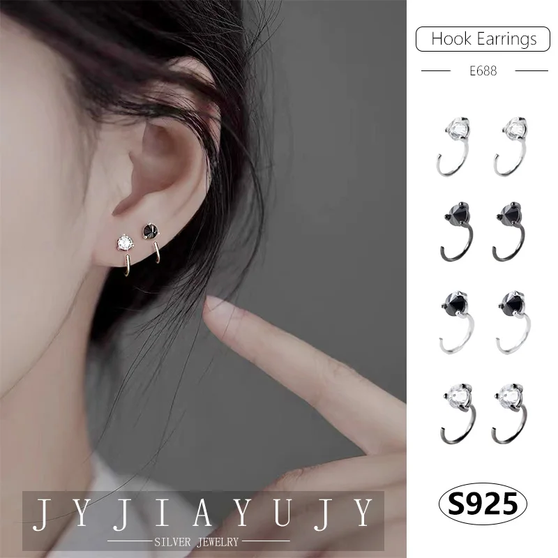 JYJIAYUJY 100% Sterling Silver S925 Hook Earrings 7/11MM Round Zirconia Casual Elegant Hypoallergenic Fine Jewelry Gift E688
JYJIAYUJY 100% Sterling Silver S925 Hook Earrings 7/11MM Round Zirconia Casual Elegant Hypoallergenic Fine Jewelry Gift E688