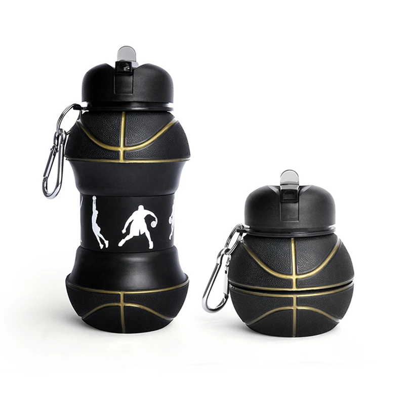 550ML Basketball Water Bottle Exercise Fitness Botella Foldable Water Cup Portable Tetera Sports Water Kettle for Tour Hiking
550ML Basketball Water Bottle Exercise Fitness Botella Foldable Water Cup Portable Tetera Sports Water Kettle for Tour Hiking