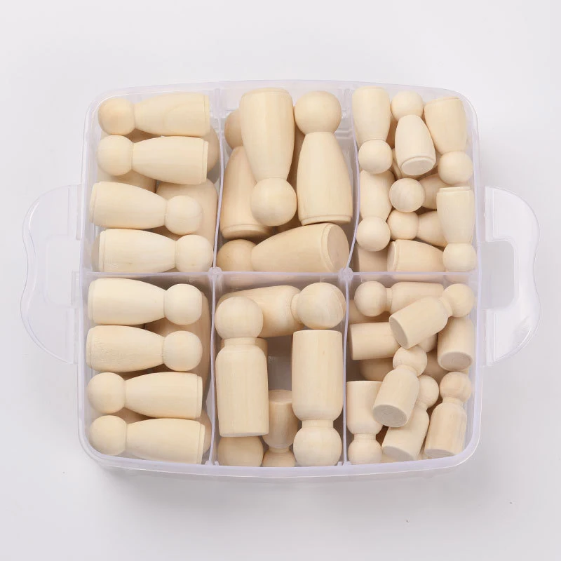 50Pcs/Set 35/43/55/65Mm Wooden Diy Color Painting Dolls Male & Female Doll Bodies Decorations Doodle Toy Painted Children'S Toy
50Pcs/Set 35/43/55/65Mm Wooden Diy Color Painting Dolls Male & Female Doll Bodies Decorations Doodle Toy Painted Children'S Toy