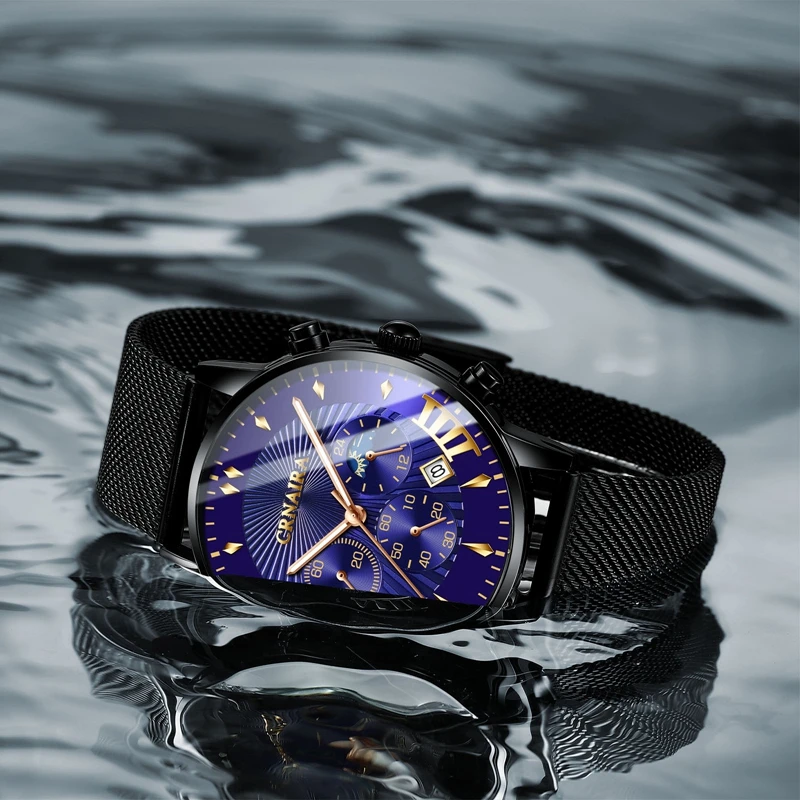 Fashion Watches Top Brand Luxury Men Stainless Steel Quartz Wrist Watch for Man Business Casual Leather Stop Watch Waterproof
Fashion Watches Top Brand Luxury Men Stainless Steel Quartz Wrist Watch for Man Business Casual Leather Stop Watch Waterproof