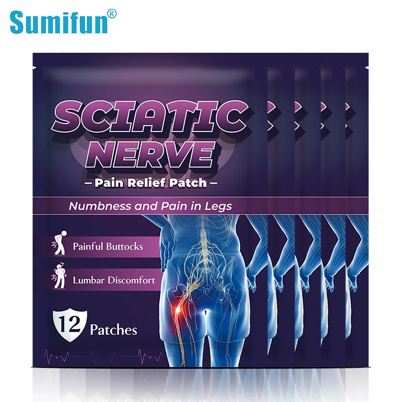 24/36/60Pcs Sumifun Sciatica Nerve Pain Relief Patch Medical Lower Back Hip Body Muscle Joints Piriformis Health Care Plaster
24/36/60Pcs Sumifun Sciatica Nerve Pain Relief Patch Medical Lower Back Hip Body Muscle Joints Piriformis Health Care Plaster