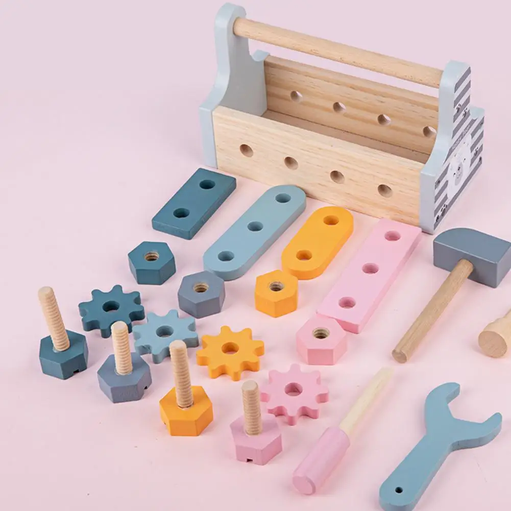1 Set Durable Wrench Nail Tool Box Toy Set Screwdriver Toy Kit Eco-friendly Hand-eye Coordination
1 Set Durable Wrench Nail Tool Box Toy Set Screwdriver Toy Kit Eco-friendly Hand-eye Coordination