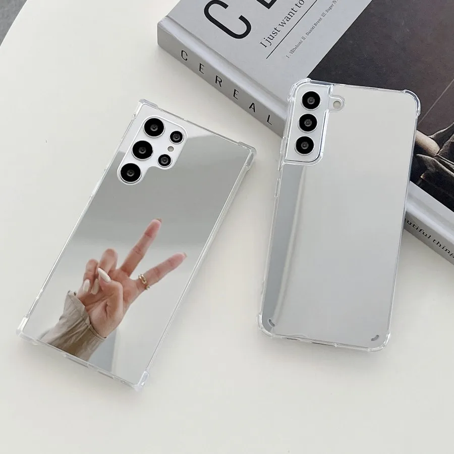 10Pcs/lot Luxury Makeup Mirror Acrylic Phone Case For Samsung Galaxy S22 Ultra Shockproof Bumper Back Cover For Samsung S21 Plus
10Pcs/lot Luxury Makeup Mirror Acrylic Phone Case For Samsung Galaxy S22 Ultra Shockproof Bumper Back Cover For Samsung S21 Plus