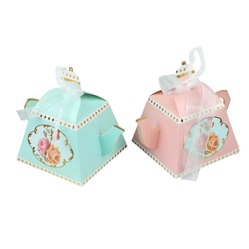 50Pcs Teapot Design Gift Box Pink Blue Red Candy Box Birthday Party Supplies Baby Shower Decor Packaging Box
50Pcs Teapot Design Gift Box Pink Blue Red Candy Box Birthday Party Supplies Baby Shower Decor Packaging Box