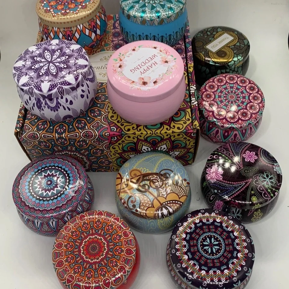 Scented Candles Gift Sets,Scented Natural Soy Candle Aromatherapy Unit Portable Travel Tin Perfect for Women Anniversary 3 PCS
Scented Candles Gift Sets,Scented Natural Soy Candle Aromatherapy Unit Portable Travel Tin Perfect for Women Anniversary 3 PCS