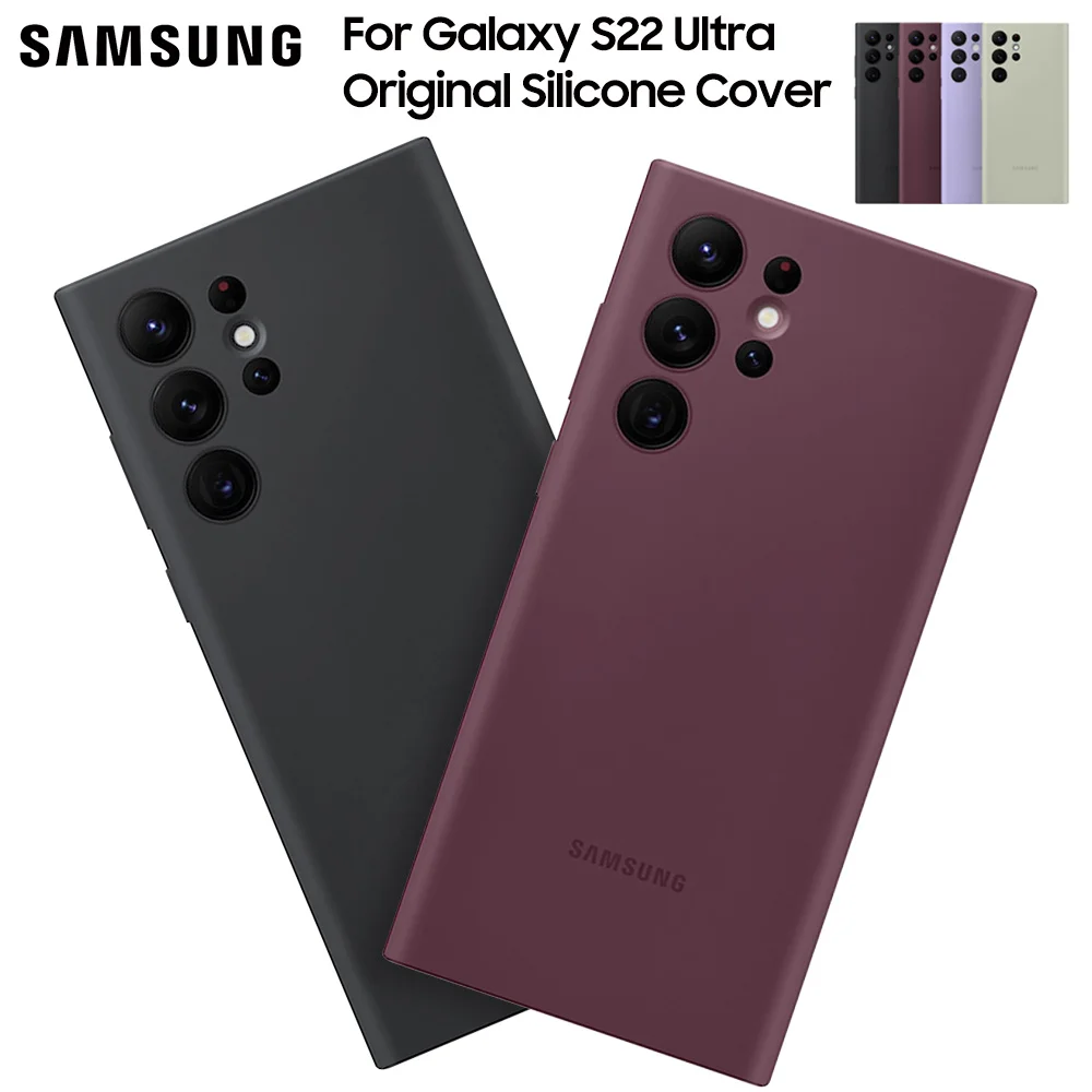 Samsung Official Original Silicone Case Protection Cover For Galaxy S22 Ultra S22Ultra 5G SM-S908B Mobile Phone Housings Cases
Samsung Official Original Silicone Case Protection Cover For Galaxy S22 Ultra S22Ultra 5G SM-S908B Mobile Phone Housings Cases