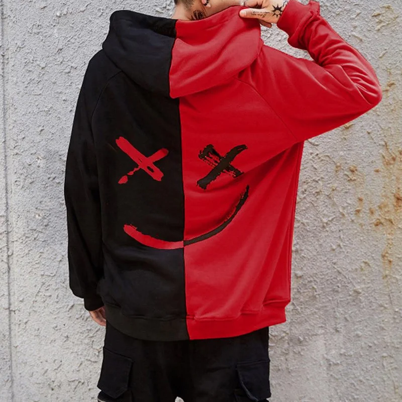 2022 Spring and Autumn Men's Hooded Sweater Stitching Two-color Jacket Men's Casual Jacket Zipper Jacket
2022 Spring and Autumn Men's Hooded Sweater Stitching Two-color Jacket Men's Casual Jacket Zipper Jacket