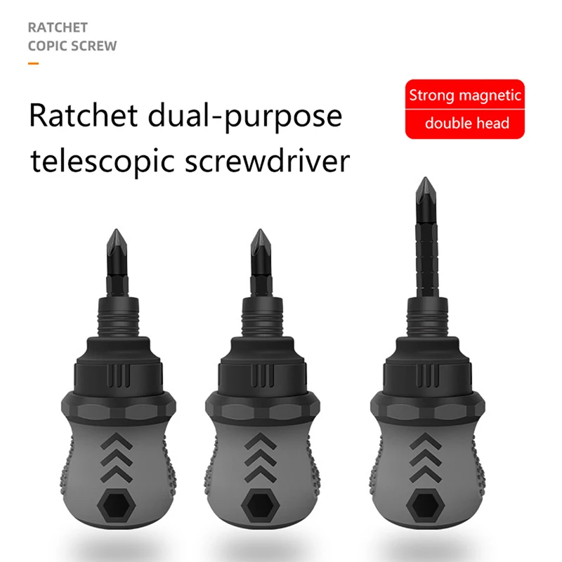 1pcs 2 in 1 Screwdriver Dual-purpose Batch Head Telescopic Labor-Saving Screwdriverr Hand Tool New
1pcs 2 in 1 Screwdriver Dual-purpose Batch Head Telescopic Labor-Saving Screwdriverr Hand Tool New