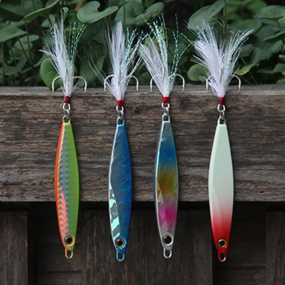 Artificial Bait Bevel Design Realistic Eye Lead Jigging Lure With Treble Hook for Angling
Artificial Bait Bevel Design Realistic Eye Lead Jigging Lure With Treble Hook for Angling