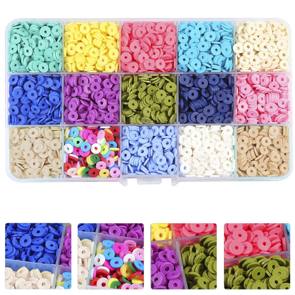 3600 Pcs Polymer Beads Chokers Kids Clay Beads Manual Polymer Flat Beads Polymer Clay Jewelry Making Supplies Child Home decor
3600 Pcs Polymer Beads Chokers Kids Clay Beads Manual Polymer Flat Beads Polymer Clay Jewelry Making Supplies Child Home decor