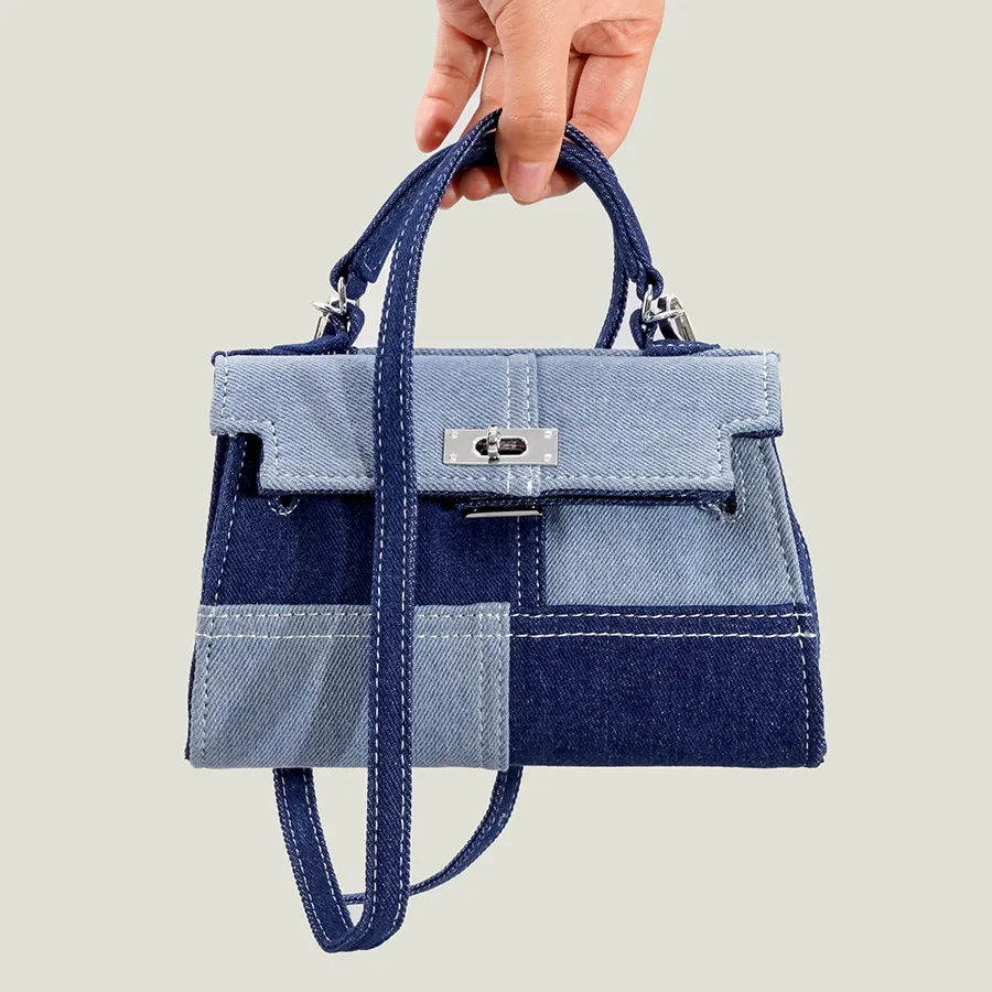 Fashion Denim Women Handbags Designer Panelled Shoulder Bag Luxury Canvas Patchwork Crossbody Bag Casual Messenger Bags 2022 Sac
Fashion Denim Women Handbags Designer Panelled Shoulder Bag Luxury Canvas Patchwork Crossbody Bag Casual Messenger Bags 2022 Sac