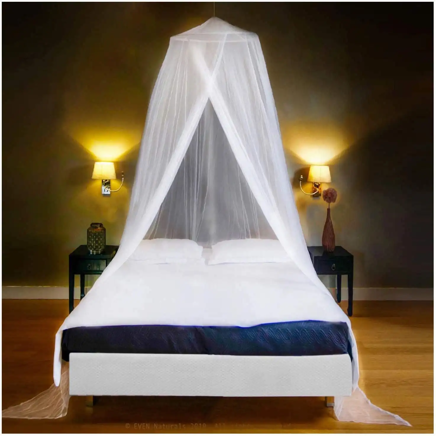 Luxury Mosquito Net Bed Canopy, Large for Single to Queen Size, Quick Easy Installation, Finest Holes Mesh 300, Curtain Nettin
Luxury Mosquito Net Bed Canopy, Large for Single to Queen Size, Quick Easy Installation, Finest Holes Mesh 300, Curtain Nettin