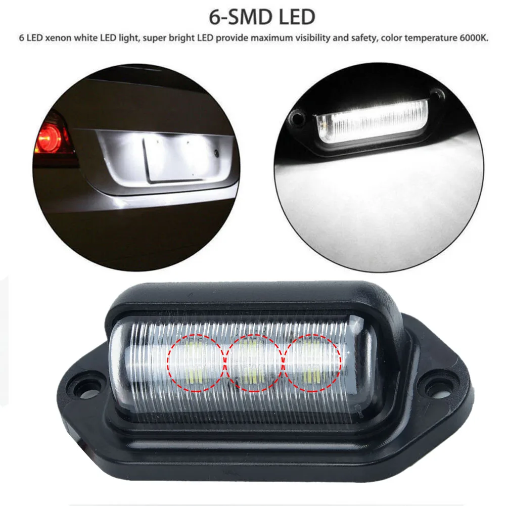 2pcs Car Lights New Waterproof 6 LED 12V High Quality Light Vehicle, Yacht, Truck Trailer Step Lamp Car Accessories
2pcs Car Lights New Waterproof 6 LED 12V High Quality Light Vehicle, Yacht, Truck Trailer Step Lamp Car Accessories