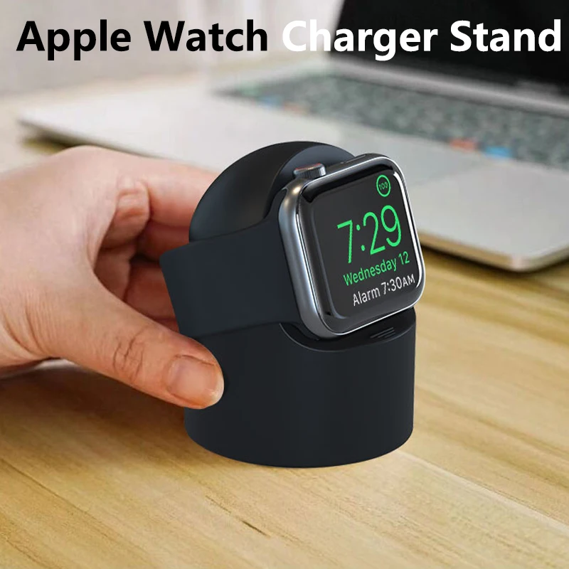 Подставка для зарядного устройства для Apple Watch Series Ultra/8/SE2/7/6/SE/4/3 49 мм/45 мм/44 мм/42 мм/41 мм/40 мм/38 мм силиконовая Ночная подставка
Подставка для зарядного устройства для Apple Watch Series Ultra/8/SE2/7/6/SE/4/3 49 мм/45 мм/44 мм/42 мм/41 мм/40 мм/38 мм силиконовая Ночная подставка