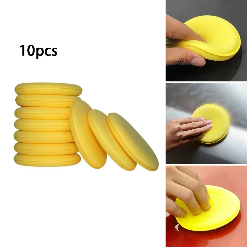 Cleaning Tools Car Polish Sponges For Trim Dressing For Tyre Dressing For Wax Polish 10 Pcs/Set Without Crumbs
Cleaning Tools Car Polish Sponges For Trim Dressing For Tyre Dressing For Wax Polish 10 Pcs/Set Without Crumbs