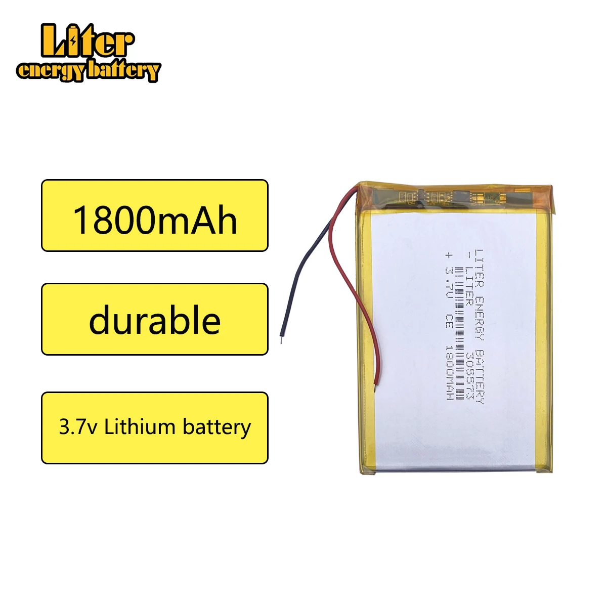 Литий-полимерный аккумулятор для планшета MP3, аккумулятор емкостью 305573, новый класс мАч
Литий-полимерный аккумулятор для планшета MP3, аккумулятор емкостью 305573, новый класс мАч