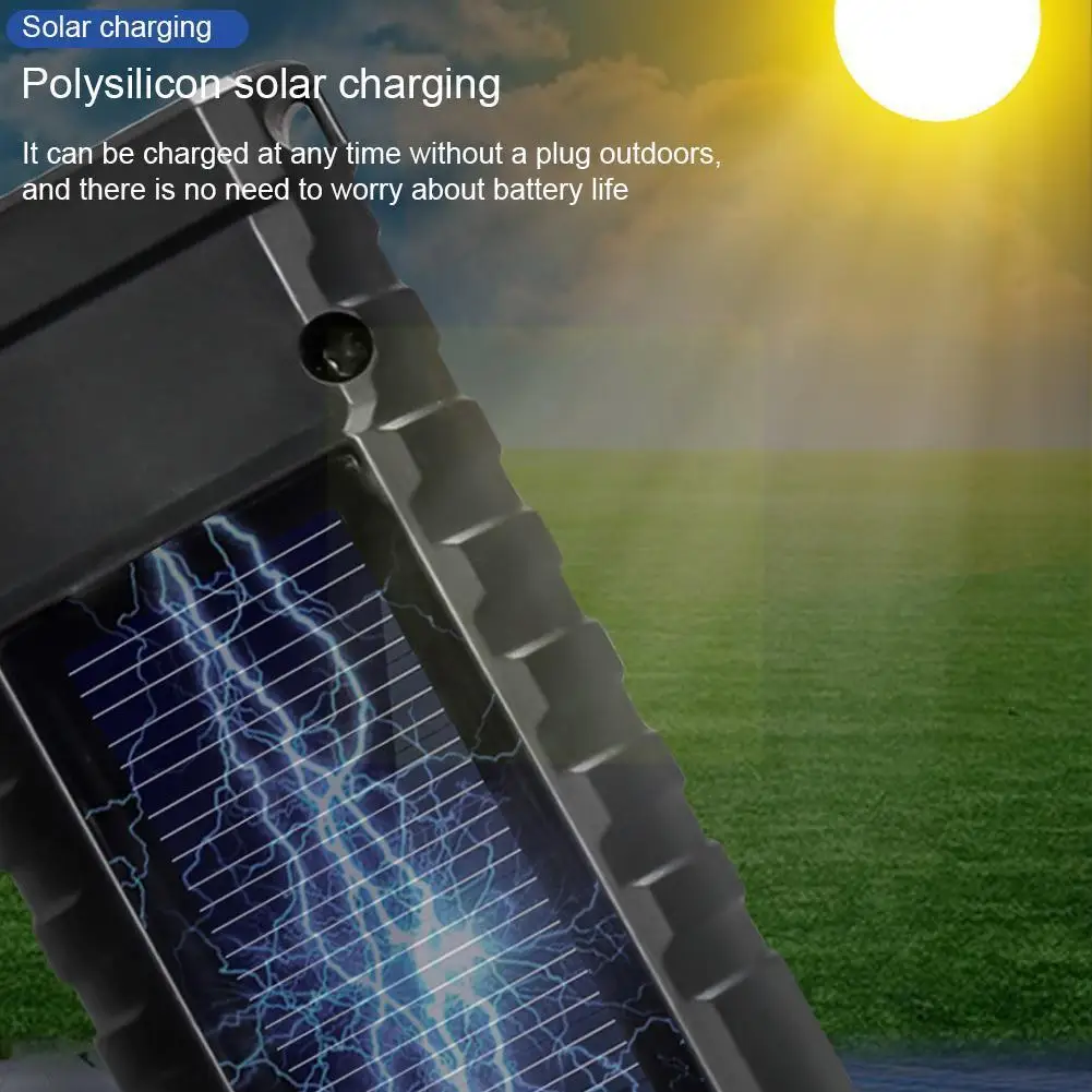 Multifunction Strong Light Flashlight Solar Charged Car Light Camping Outdoor Lantern Emergency Portable U9p5
Multifunction Strong Light Flashlight Solar Charged Car Light Camping Outdoor Lantern Emergency Portable U9p5