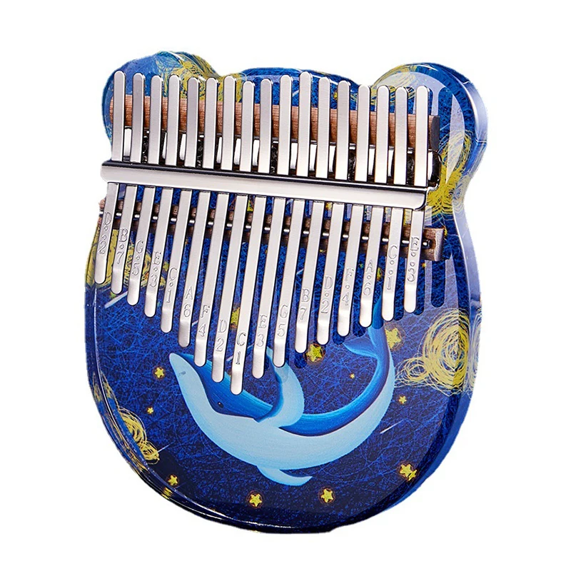 Acrylic Kalimba Thumb Piano 17 21 Keys Crystal Transparent Finger Piano Children Mini Kalimba Musical Instruments for Kids Gifts
Acrylic Kalimba Thumb Piano 17 21 Keys Crystal Transparent Finger Piano Children Mini Kalimba Musical Instruments for Kids Gifts