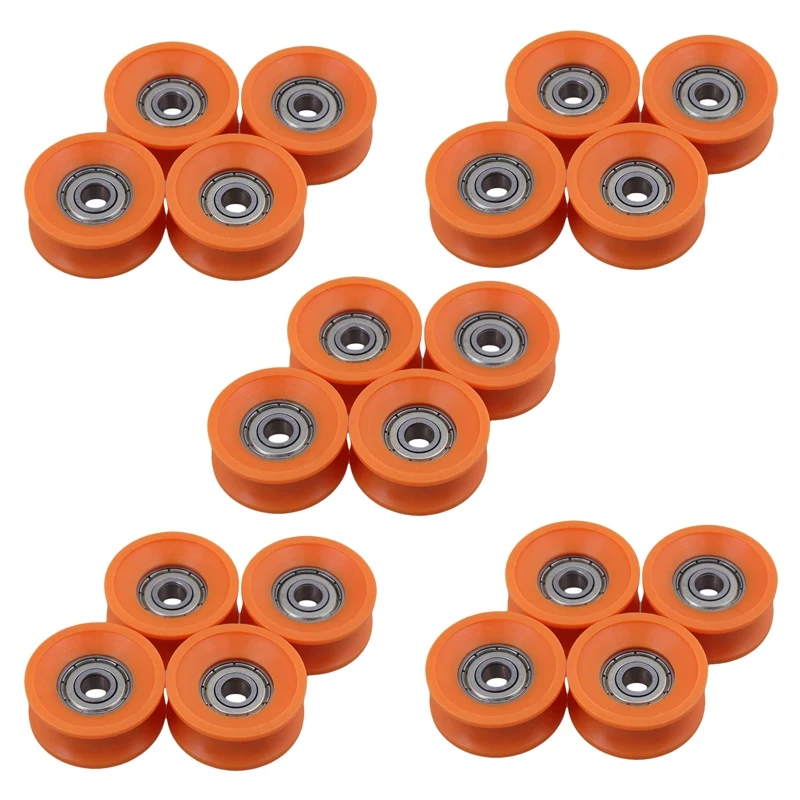 20Pcs 6X30x13mm Plastic Coated Sealed Bearings Steel 606ZZ Deep U Groove Guide Pulley Rail Ball Rolling Bearing Wheel
20Pcs 6X30x13mm Plastic Coated Sealed Bearings Steel 606ZZ Deep U Groove Guide Pulley Rail Ball Rolling Bearing Wheel