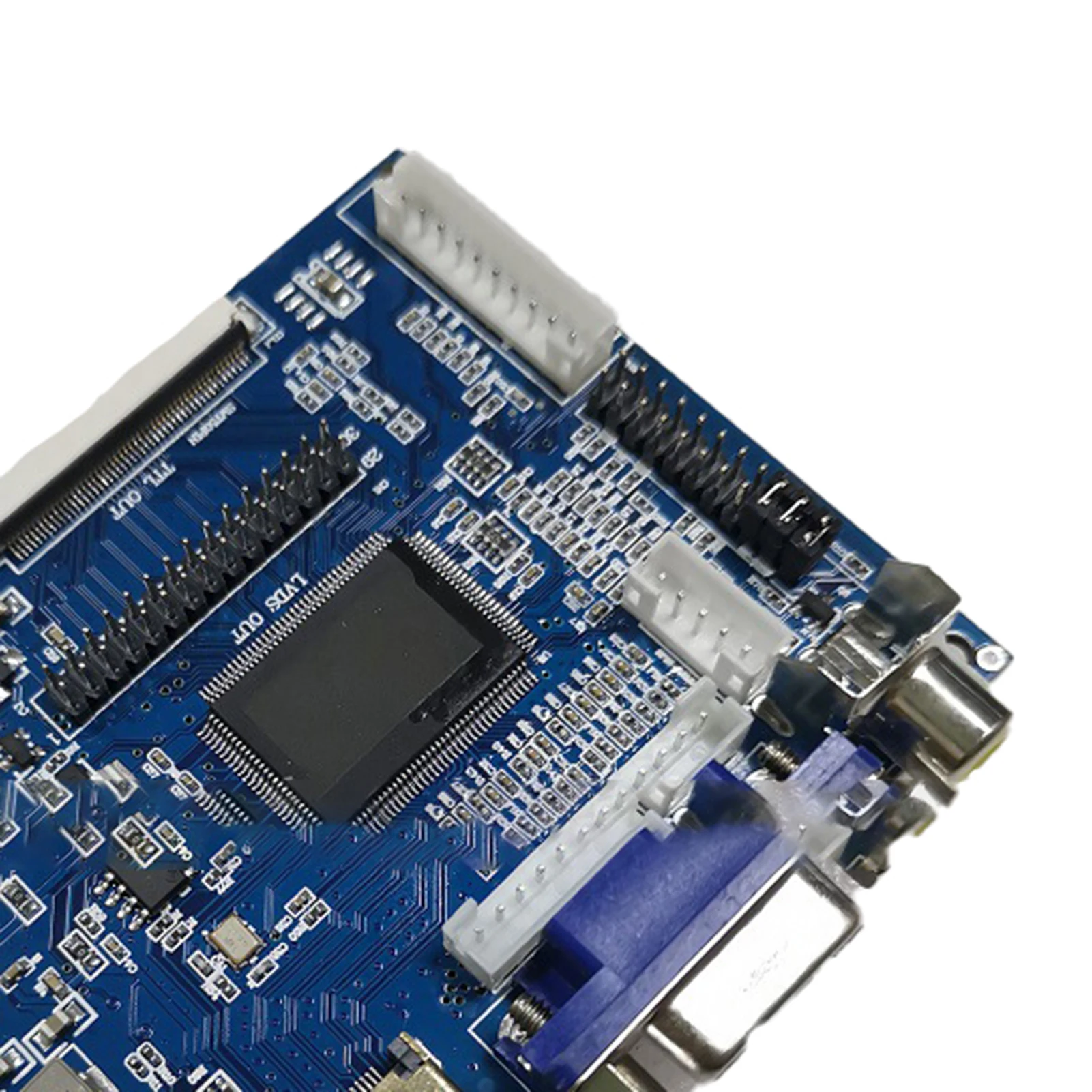 Плата контроллера AV VGA LCD, простая в использовании плата контроллера LVDS для замены платы драйвера
Плата контроллера AV VGA LCD, простая в использовании плата контроллера LVDS для замены платы драйвера