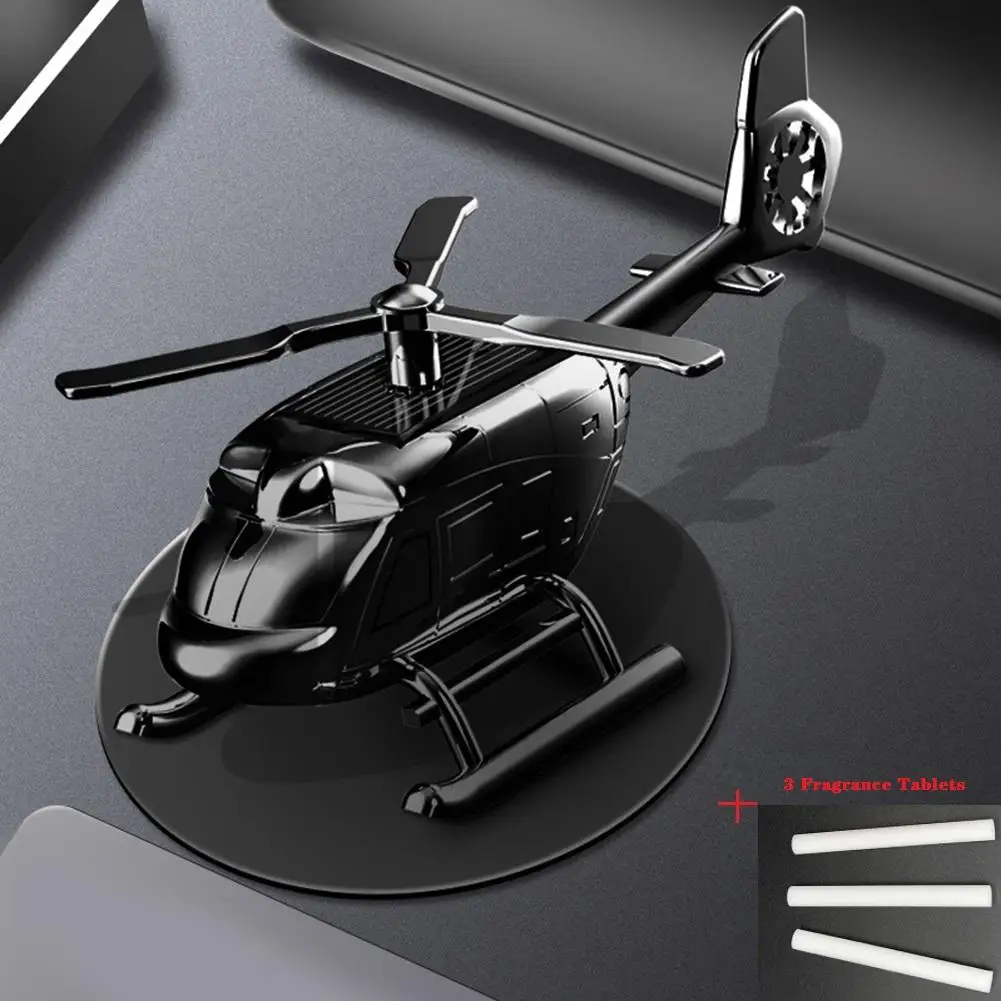 Car Fragrance Diffuser Ornament Solar Powered Helicopter Shape Rotation Blade Solid Aromatherapy Decoration
Car Fragrance Diffuser Ornament Solar Powered Helicopter Shape Rotation Blade Solid Aromatherapy Decoration