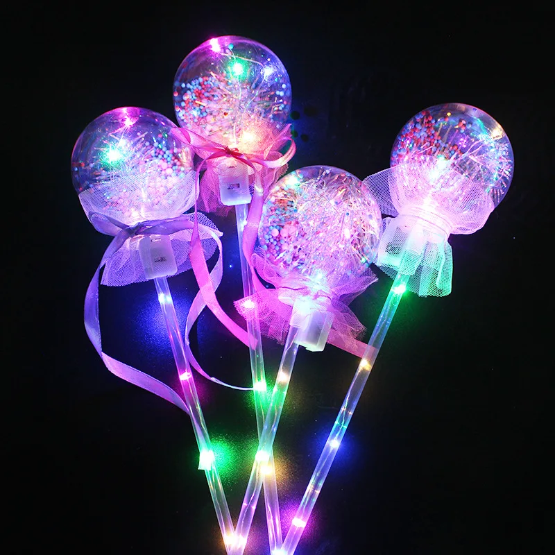 Bobo Ball Magic Wand Glowing Princess Fairy Wand New Exotic Toys Children Glowing Wand Toys Lightsaber
Bobo Ball Magic Wand Glowing Princess Fairy Wand New Exotic Toys Children Glowing Wand Toys Lightsaber
