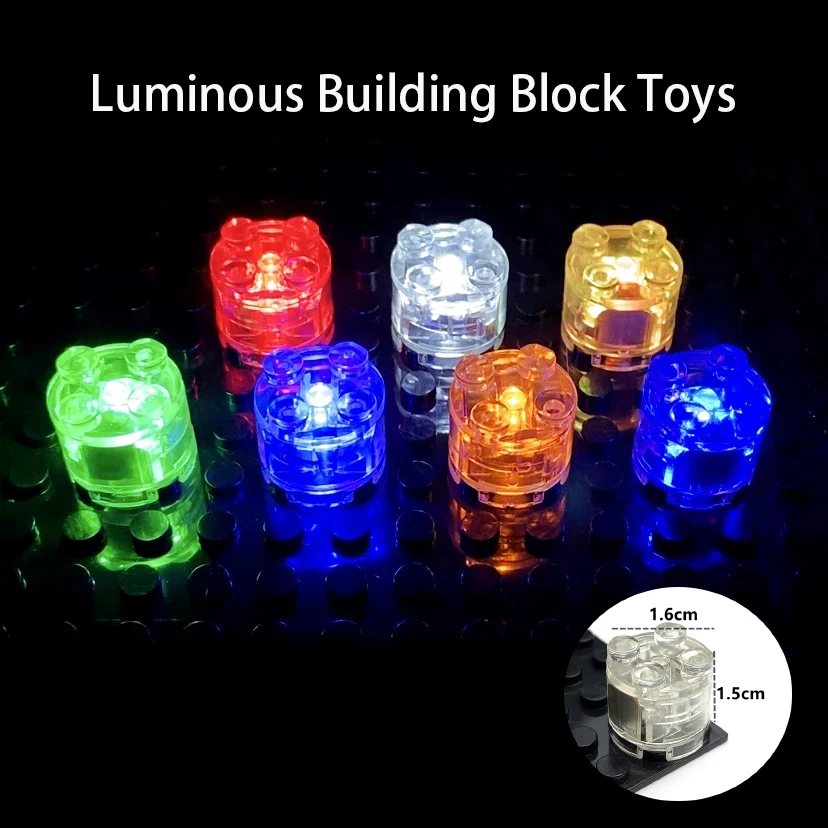 3Pcs Diy Building Blocks Toys Round Led Lights Up Colorful Accessories For Luminous Model Scene Layout Diorama Kits
3Pcs Diy Building Blocks Toys Round Led Lights Up Colorful Accessories For Luminous Model Scene Layout Diorama Kits