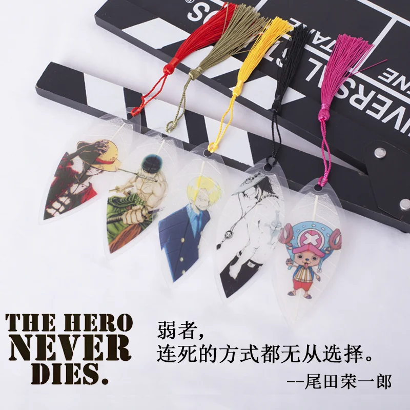 Anime One Piece Leaf Vein Bookmark Straw Hat Luffy Zoro Sanji Chopper Anime Bookmark Stationery Gifts
Anime One Piece Leaf Vein Bookmark Straw Hat Luffy Zoro Sanji Chopper Anime Bookmark Stationery Gifts