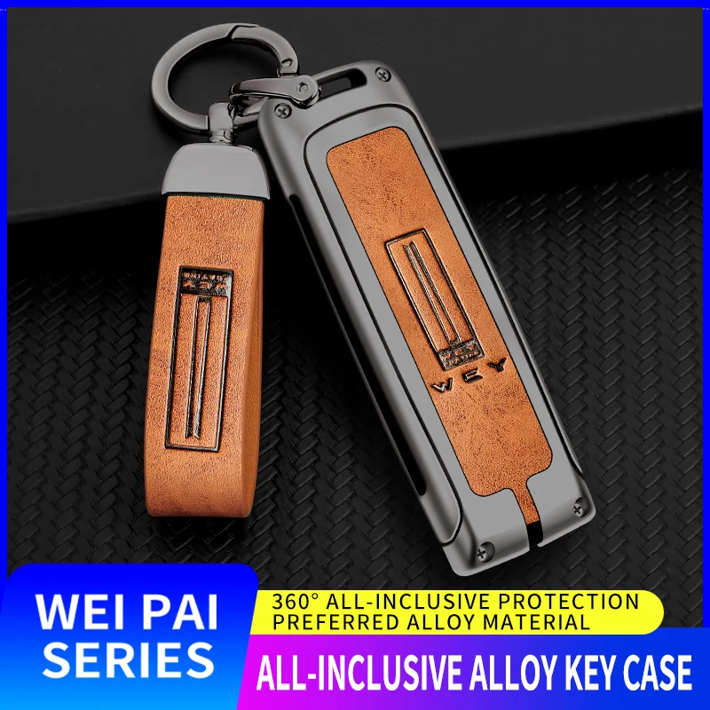 Aluminium Alloy Car Remote Key Case Cover Shell Fob For Wey VV6 VV5 VV7 Macchiatto A3 A1 A4 A5 A7 A8 Keychain Auto Accessories
Aluminium Alloy Car Remote Key Case Cover Shell Fob For Wey VV6 VV5 VV7 Macchiatto A3 A1 A4 A5 A7 A8 Keychain Auto Accessories