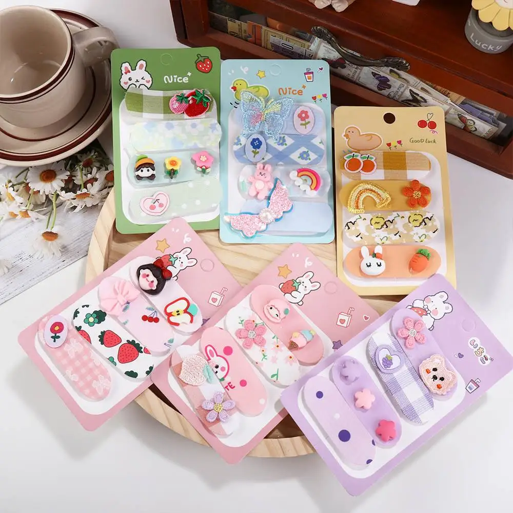 Resin Fruits Barrette Flower Butterfly Rabbit Kids Bangs Clip Korean Style Magic Sticker Hair Sticker Girl Hair Clip
Resin Fruits Barrette Flower Butterfly Rabbit Kids Bangs Clip Korean Style Magic Sticker Hair Sticker Girl Hair Clip