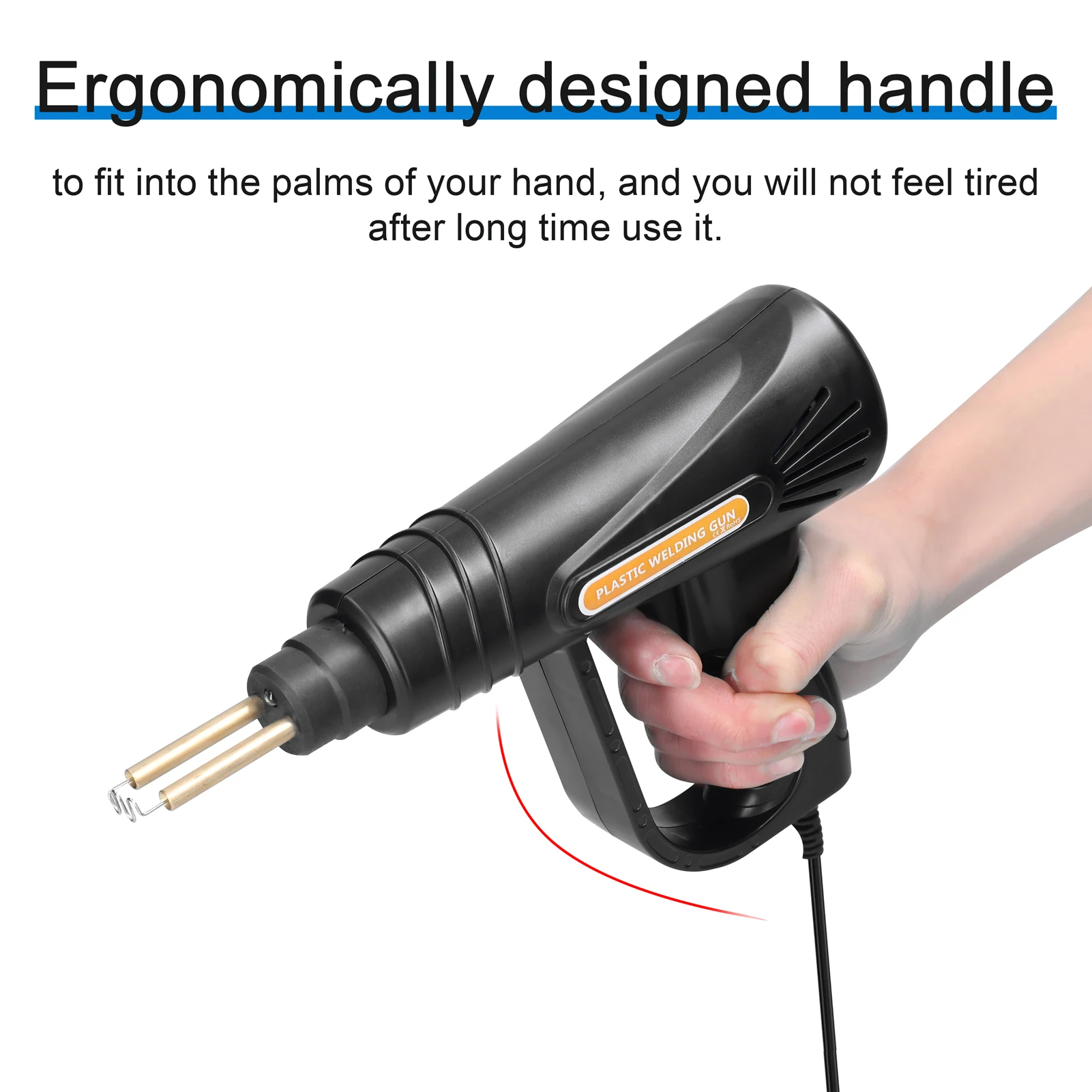 70W Handheld Plastics Welding Machine Panel Crack Repairs Kit Thermal Cutting Hot Stapler Plastics Hole Repairing Tool Set
70W Handheld Plastics Welding Machine Panel Crack Repairs Kit Thermal Cutting Hot Stapler Plastics Hole Repairing Tool Set